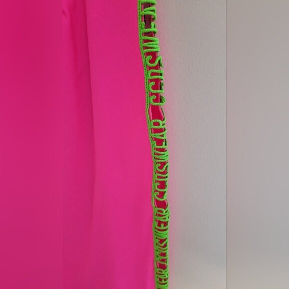 Gcds neon pink side GCDS wear side slit lettering skirt - Small - Picture 4 of 8